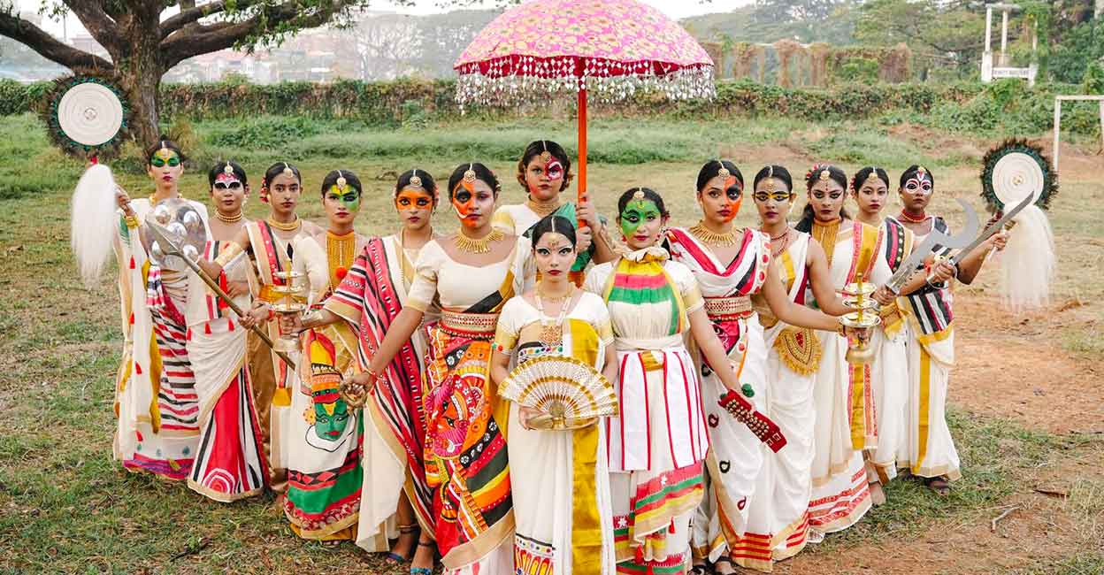 TeresasActAdd-4 'Kshetrakalagal' is based on 14 different art forms of Kerala. Photo: Special Arrangement